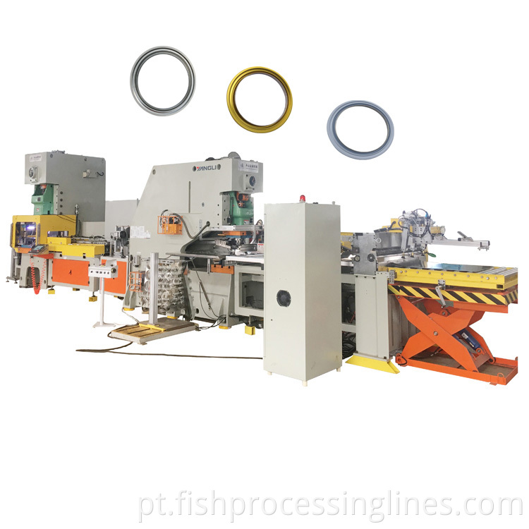 ring cap making line 